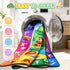 Rogara Kids Rug for Playroom, Educational Learning Play Mat, Soft Non-Slip Machine Washable ABC Alphabet Carpet