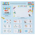 BTBB-24938 Set 4pcs C.R. Gibson Hero Board Book, Wall Reward Chart, and Sticker Potty Training Supplies for Toddlers