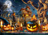 Vermont Christmas Company 1000 Piece Halloween Nightmare Jigsaw Puzzle