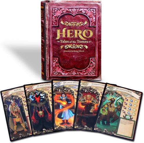 1st 2-5 14+, 20-45 Hero: Tales of the Tomes Edition - Fantasy Strategy Card Game by Tomekeeper Entertainment, Shared