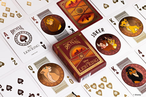 Bicycle The Lion King Inspired Playing Cards - 1 Deck