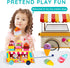 28 2-5 HELLOWOOD Wooden Ice Cream Truck, pcs Magnetic Ice Cream Sweet Treats Pretend Play Food & Accessories