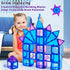 MAGBLOCK 102pcs Magnetic Tiles Frozen Magnet Building for 3-8 Years Old Girls Birthday Gifts