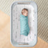 Set 2 Pack, GRSSDER Stretchy Ultra Soft Fitted Bassinet Sheet Universal Fit for Bassinets Baby Cradle Moses Basket Oval