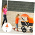 Stroller Umbrella Portable Chairs, Toddler Stroller Clip on Umbrella, Universal Push Chair Umbrella with Clamp