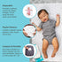 J.L. Childress Healthy Habits Disposable Changing Pads for Baby - Absorbent, No-Leaks, Diaper Changing Table Liners - Disposable Travel Changing Pads, 26" x 18" - Stars/Hearts/Arrows - Pack of 24