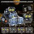 Set- 5 1 Elephant/Bulldozer/Tank/Tracked 12+ HiWEEGO Changeable LED Eyes Robot Building in Remote & App-Controlled