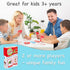 Animal Cards for Kids - Fun Exercise Games Action Cards for Preschool Card Games & Gross Motor Games