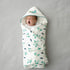 Natural Cotton Thickened Swaddle Blanket for Newborns - Perfect for Busy Moms