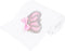 Lilax Baby Girl Newborn Jewels Crown Swaddle Receiving Blanket Pink