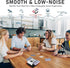 L.DROPLET 1-2 10, Automatic Card Shuffler Decks Low Nois with AUTO & Manual Mode, Rechargeable & Portable Shuffler