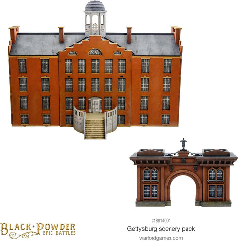 Warlord Black Powder Epic Battles American Civil War Gettysburg Scenery Pack for Table Top Wargaming