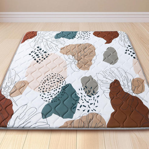 50x50 Inch Baby Play Mat - Thicken Soft Foam Crawling Mat for Playpen & Floor, Non-Slip Waterproof Activity Playmats