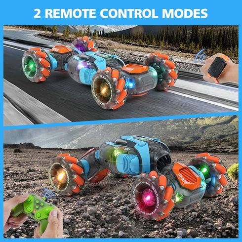 5 6 7 8 9 10 11 12 2.4Ghz 4WD MagicKidz Gesture Sensing RC Stunt Car for Kids - Birthday Gifts for Boys Year Old