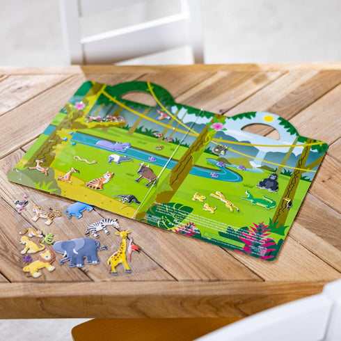 Set: 42 Melissa & Doug Puffy Sticker Play Safari - Reusable Stickers - FSC Certified