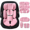 Infant Car Seat Insert Adjustable Head Support for Preemie Newborn Toddler, Reversible