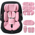 Infant Car Seat Insert Adjustable Head Support for Preemie Newborn Toddler, Reversible