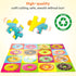 SYNARRY 100 Piece Wooden Puzzles for Kids Ages 4-8, Donuts Jigsaw Puzzle, Educational Toys for Children