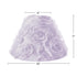 Sweet Jojo Designs Purple Floral Rose Lamp Shade - Solid Light Lavender Flower Luxurious Elegant Princess Vintage Boho
