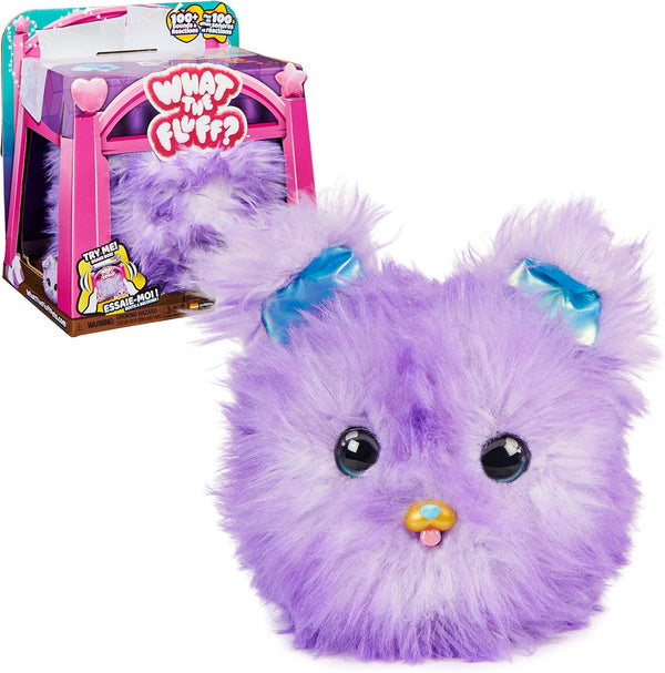 What the Fluff, Pupper-Fluff Interactive Toy Pet with Over 100 Sounds and Reactions, Kids Toys for Ages 5+