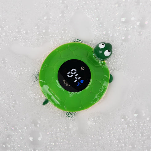 TKY Baby Bath Thermometer - Digital Floating Water Thermometer with LED Display & Color Temperature Alerts