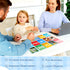 Sticeard 1-3, Activities,60 Flash Cards for Toddlers Alphabet ABC Flash Cards,Letter Number Animal Shape Color, First
