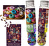 MicroPuzzles “Coffee & Donuts” 2-Pack Mini Puzzles for Adults, 150 Piece, Compact 4” x 6”