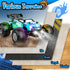 2.4GHz 20KM/H Remote Control Car, All Terrain Remote Control Truck for Boy, Rc Car with Bodylight and Two Rechargeable