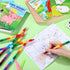 24 24 Funrous Pcs Farm Animal Coloring Books with Stacking Crayons Party Favors Holiday Activity Coloring Books Rainbow