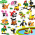 30PCS Mini Animal Building Blocks Party Favors for Kids 4-8 8-12 Birthday