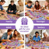 Sooluer 500 500 (20.5 15 Piece Puzzle for Adults Colorful Chessboard Jigsaw Puzzle Piece for Adults Seniors