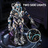 CSNRHG 692+Pieces Mechanical Skeleton Robot Building Block Toy Twistable Body and Poseable Design Creative STEM Toy