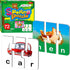72 Word Spelling Puzzles - 3 Pieces with Error-Correction Mechanism, Perfect for Preschool Learning (36 Block Double