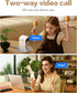 NGTeco 4MP (2.4/5GHz), 2.8" Two Way Video Calling Camera, Elderly Baby Pet Monitor HD Indoor, Dual-Band WiFi Screen