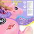 0-12 5-in-1 Musical Car Seat Toy for Babies Months Girl, Sensory Activity Hanging Toy Stroller Toy with Soothing Music