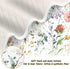 SDMKA Cozy 30 40 Inch Baby Blankets for Boys Girls Watercolor Wildflower Super Soft Warm Crib Blanket Double Layer