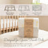 Luvberries (Set 2) 100% Guava Lotus Travel Crib Sheets of Organic Cotton Fitted Sheets for Baby Play Yard & Mini Crib