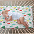 VitalCozy 4 52'' 28'' 8'' Pcs Christmas Crib Sheets Santa Claus Snowman Tree Light for Boys Girls x x Breathable