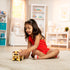 Melissa & Doug School Bus Wooden Toy Set With 7 Figures, Classic Pretend Play Toys For Kids.