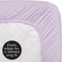 Sweet Jojo Designs Solid Lavender Purple Girl Baby Fitted Crib Sheet Infant Newborn Nursery Toddler Bed Room Standard