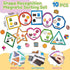 10 Set Magnetic Shape Sorting for Toddler, Matching Games with 30 Everyday Objects Magnets for Child Learning