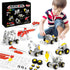 272 PCS Stem Building Toys, Metal Construction Vehicles & Helicopter Model Kit, 6 Models Erector Sets for Boys Age 8-12