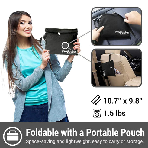 ProFaster Backpack Car Seat Travel Bag for Air Travel Universal Infant Carseat Gate Check Bag Cover for Airplane