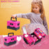 52 4-12, Kids Makeup Kit for Girl - PCS Safe and Washable Makeup for Kids, Real Girls Makeup Kit, Toddler Makeup Kit
