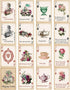 Treasure Cove Alice Playing Cards - Poker for Tea Party Game Supply, Themed Party Photo Props Decoration