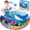 Jumbo 22.8 inch Floor Puzzle for Kids Under The Sea, 71Pcs Ocean Theme Educational Toys for 4-6 Years