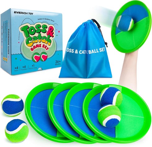 Upgraded Toss and Catch Ball Game Set, Beach Pool Toys Outdoor Games