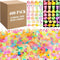Barydat 400 Pcs Mini Resin Animals Figures Bulk for Crafts, Pranks, and Garden Decoration - Luminous Mini Toys
