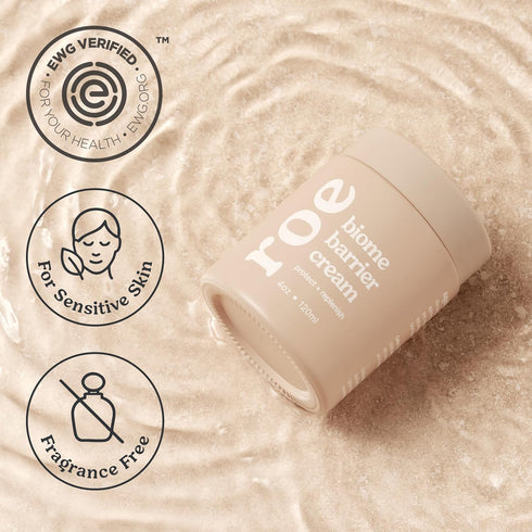 Roe Wellness- Baby Cream Lotion Ointment EWG Verified Non-Toxic Ingredients | Full Body Biome Barrier | Dry Skin, Itch