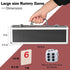 Rummy 4 106 Rummy Set 4 Doublefan Cube Player Edition, Cube Game with with Plastic Racks in Portable Aluminum Case